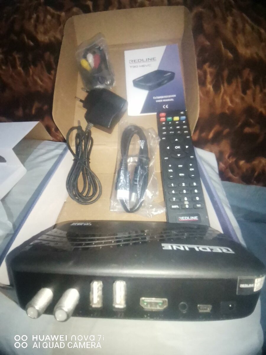 Décodeur TV Redline T30 HEVC