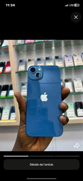 iPhone occasion bleu reconditionné