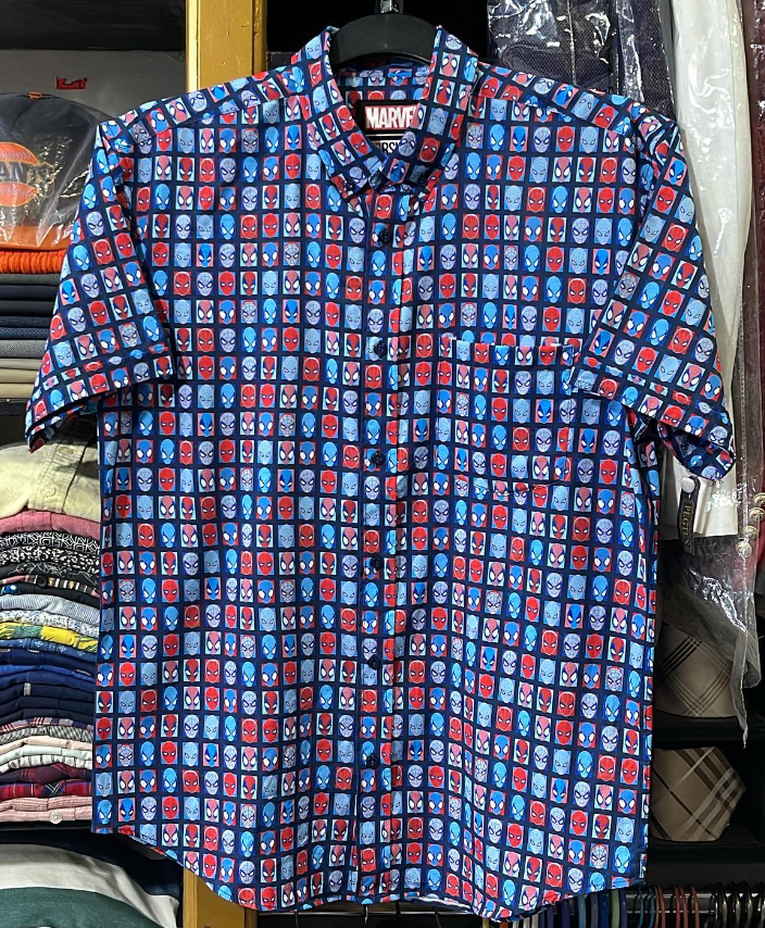 Mens Casual PRINT SHIRT