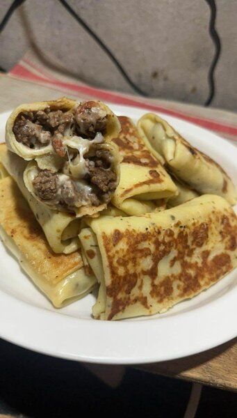 Crêpes Fourrées Savoureuses