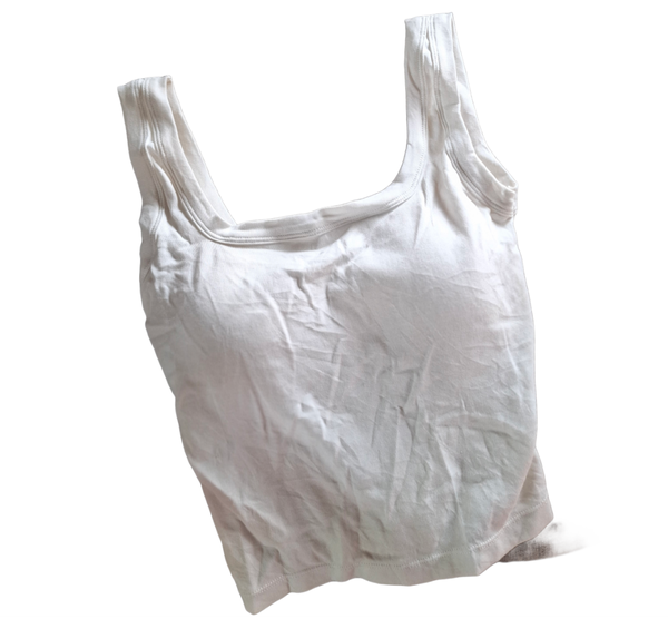 Men's White Tank Top