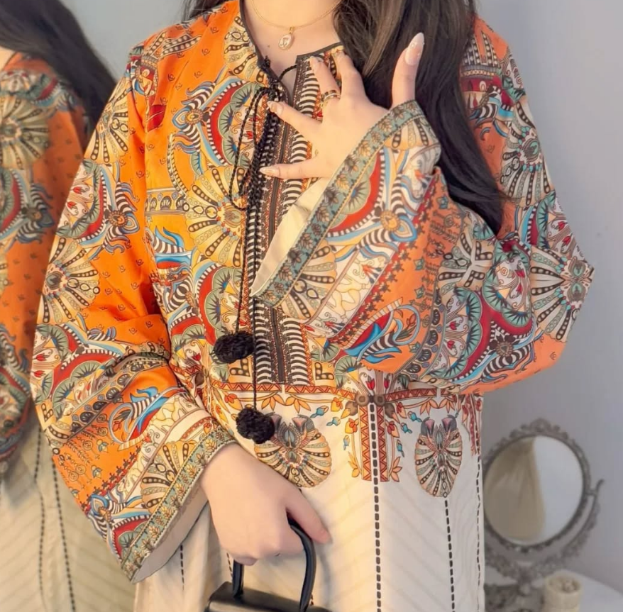  HIRA – Digital Print Stitched 2-Piece 