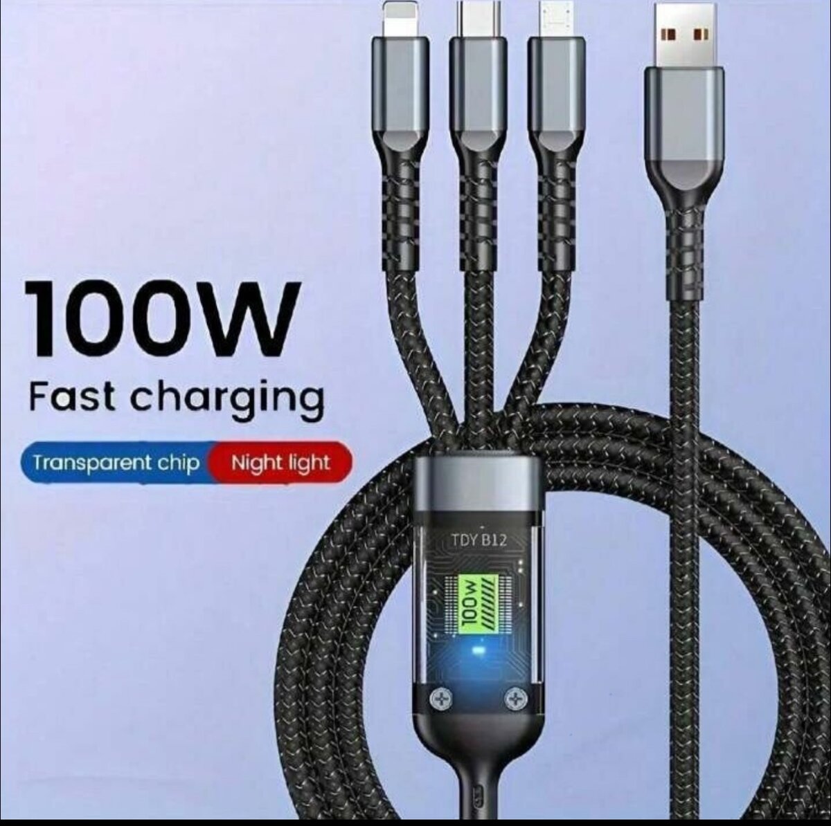 100W Fast Charging Cable