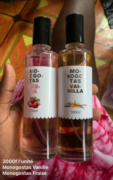 Parfums Monogostas Vanille et Fraise 100ml