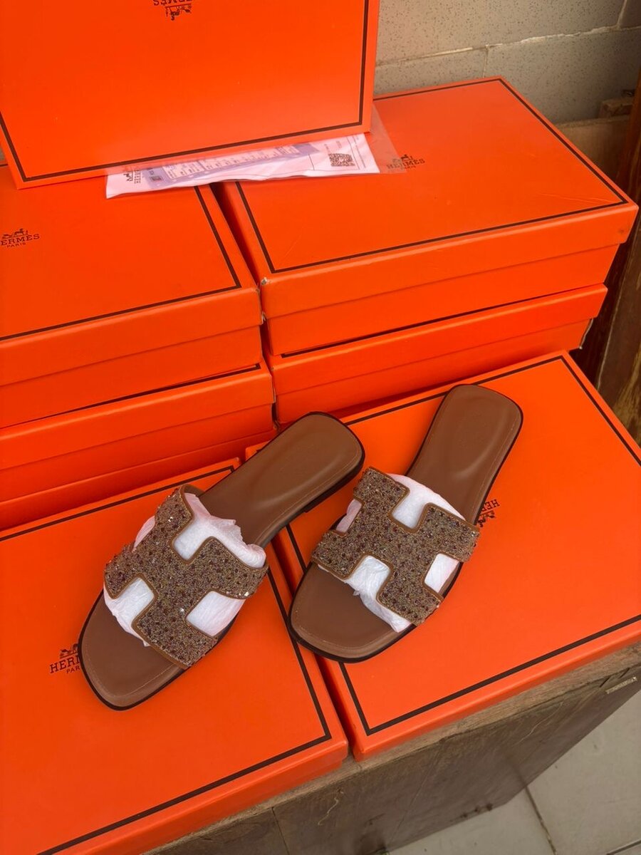 Sandales en cuir luxe