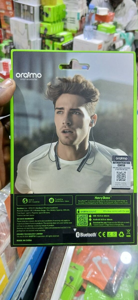 Oraimo Bluetooth Earphones