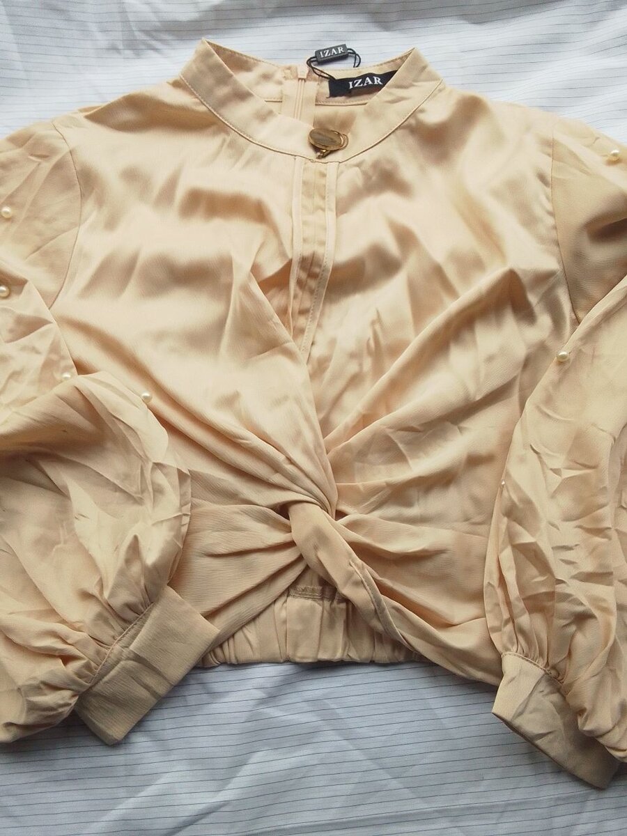 Elegant Beige Blouse