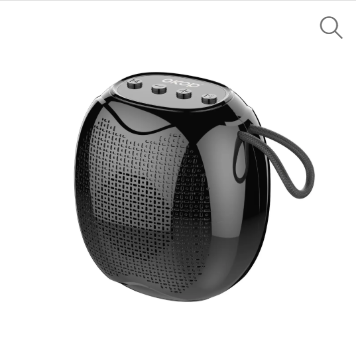 Mini Wireless Bass BT Speaker with FM Radio TWS Woofer Support Memory Card / Pendrive -F407