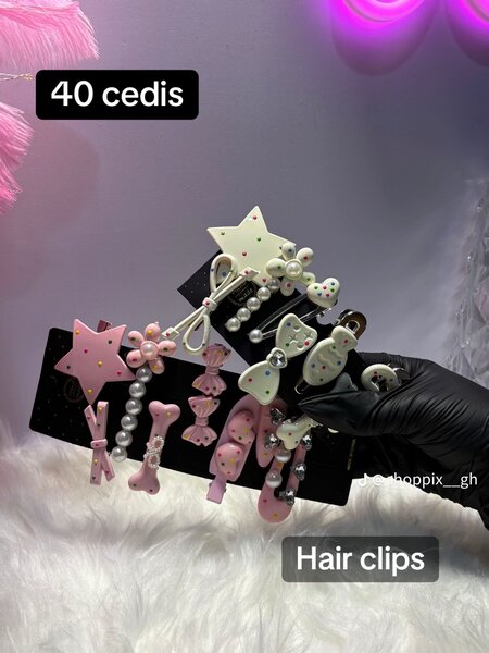 Hair clips set