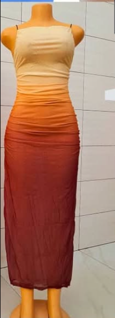 Dress orange