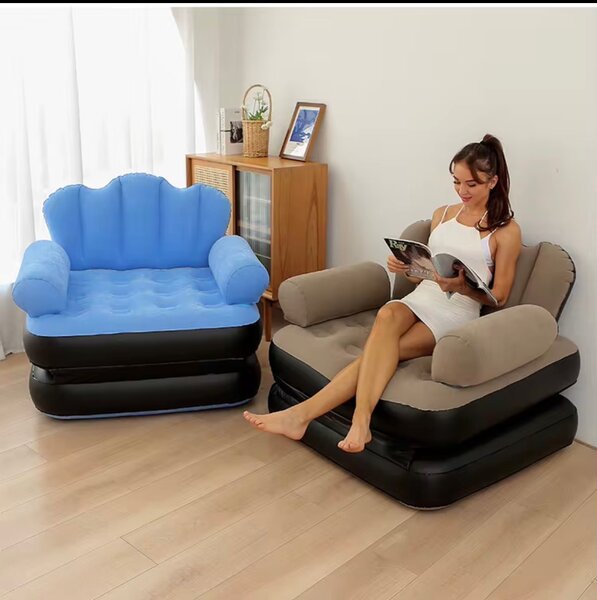 Chaise gonflable convertible