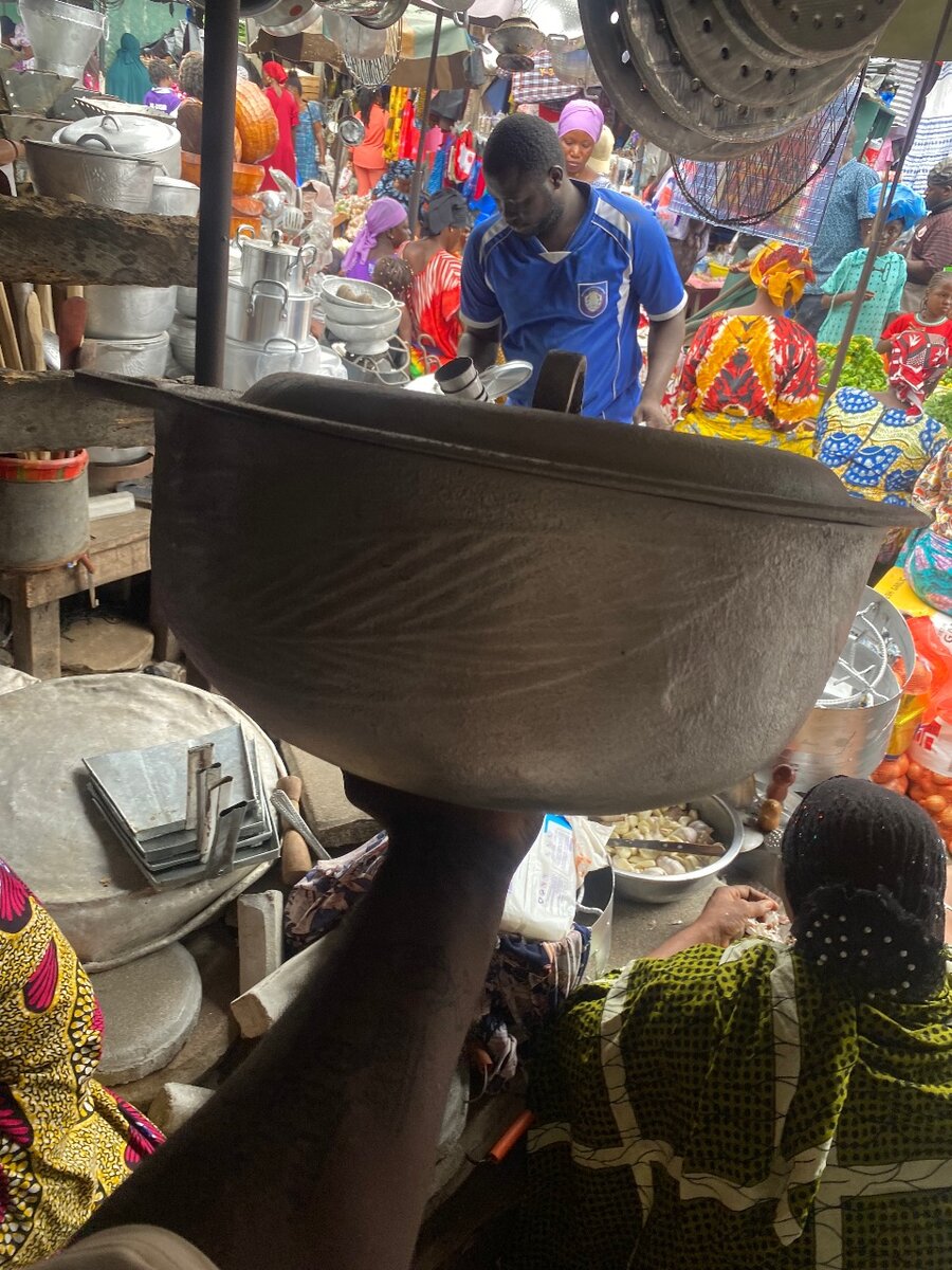 Marmite en aluminium robuste