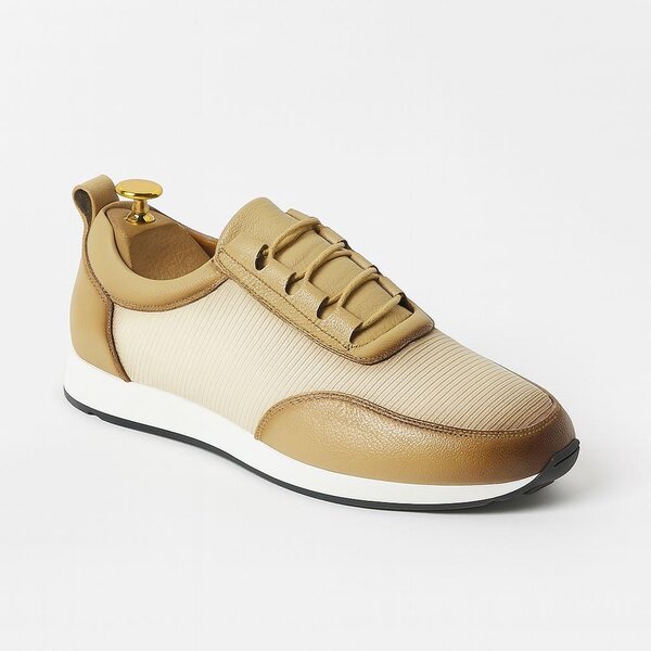 Sneakers en cuir élégant