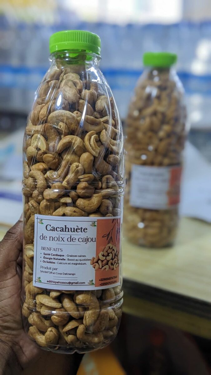 Cajou grillée salée 1L