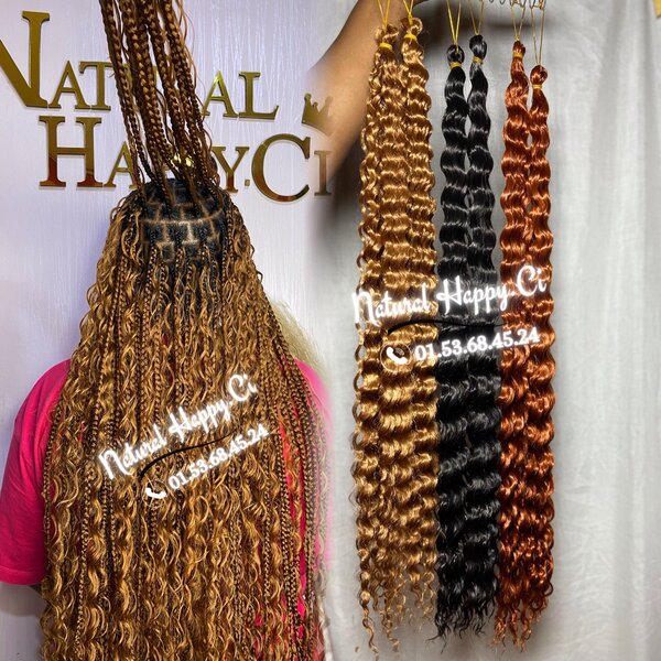 Curly braids