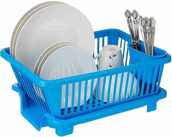 3 in 1 dish drainer kitchen rack