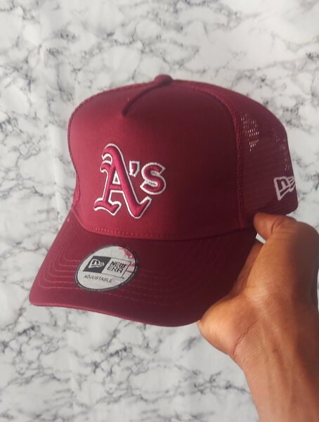Casquette Snapback Bordeaux A's