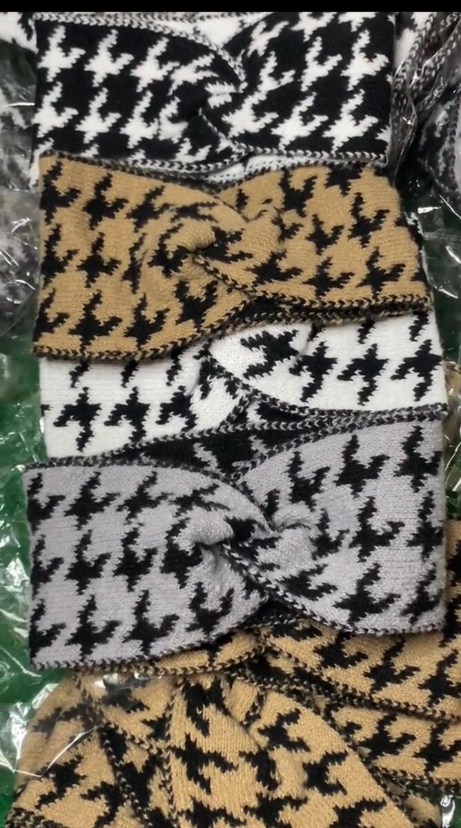 Bandeau en tricot chic