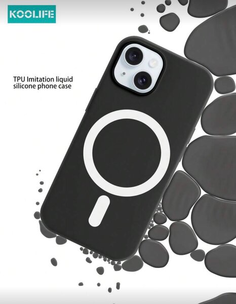 Coque iPhone en silicone MagSafe