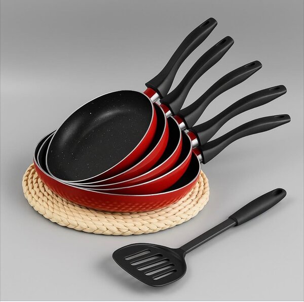 Set de Casseroles en Aluminium 6Pcs