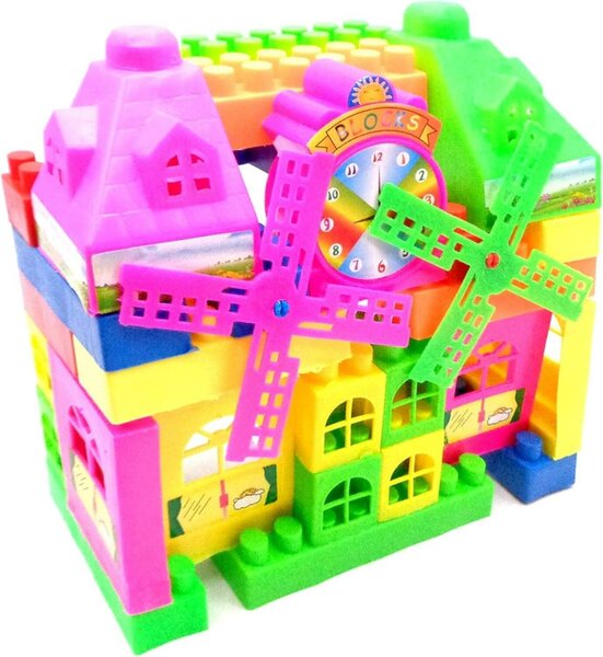 Ensemble de construction coloré pour enfants