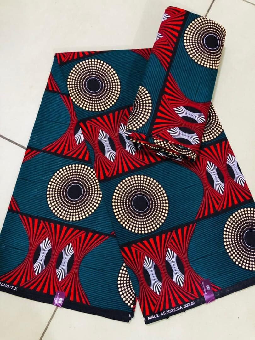 Fabric with a print of 6 meters