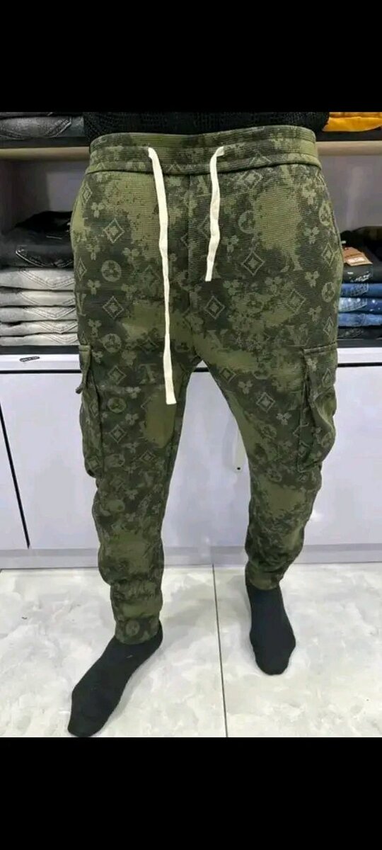 Pantalons cargo streetwear homme