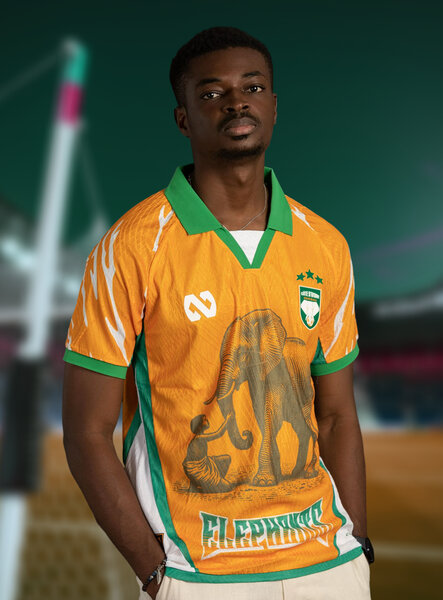 Maillot de football éléphant