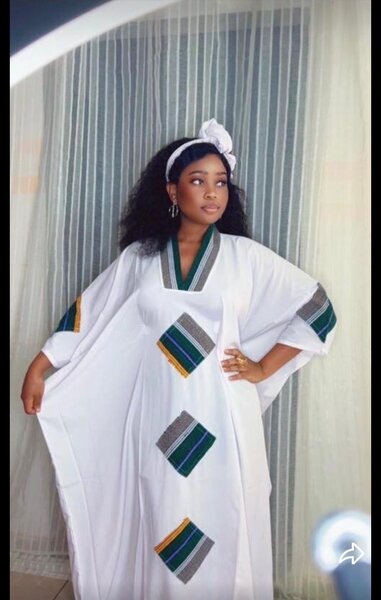 Robe caftan élégante