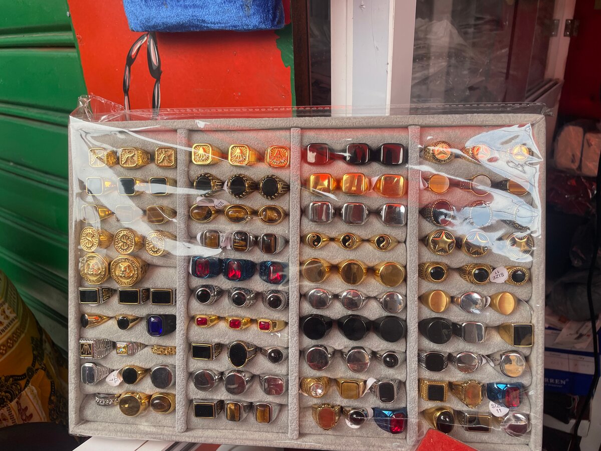 Bagues homme élégantes métal