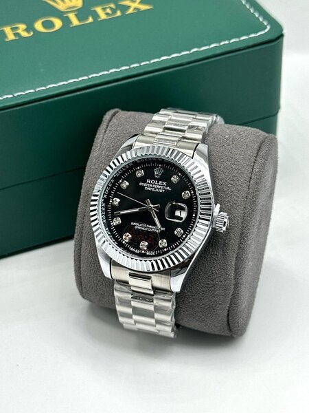 Montre homme luxe acier