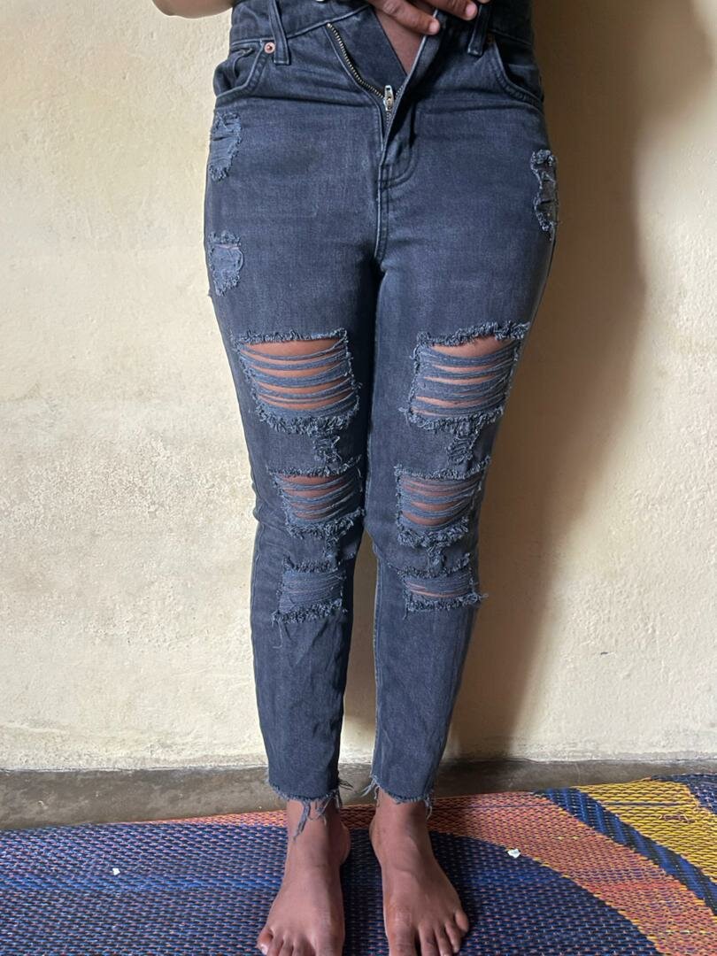 Jean skinny déchiré XS/S