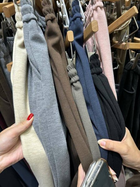 Женские брюки теплые