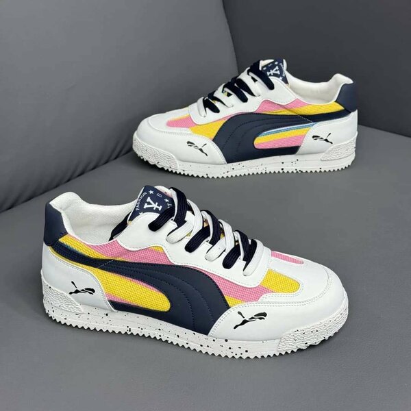 Baskets multicolores tendance