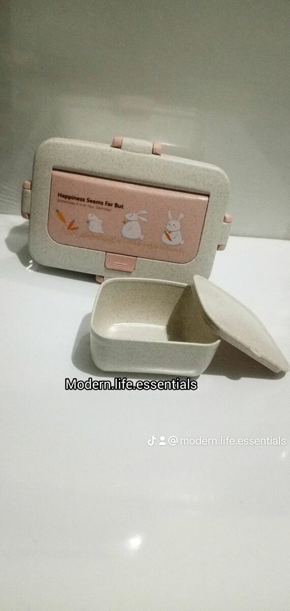 Bobby lunch box with extra container and free spoon