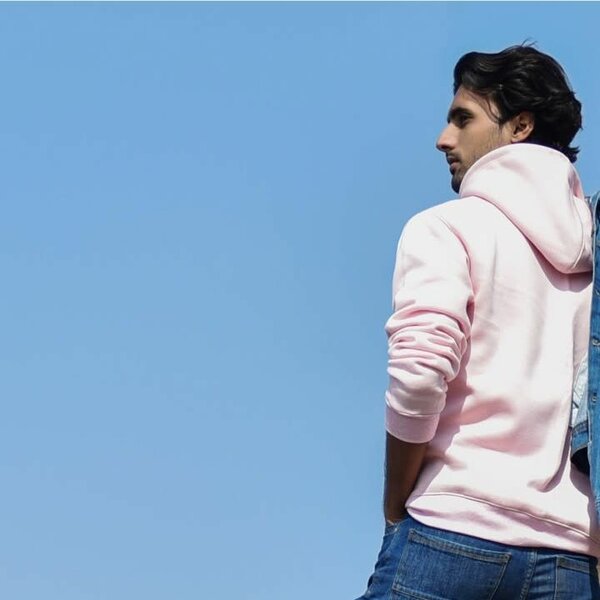 Basic Light Pink Hoodie