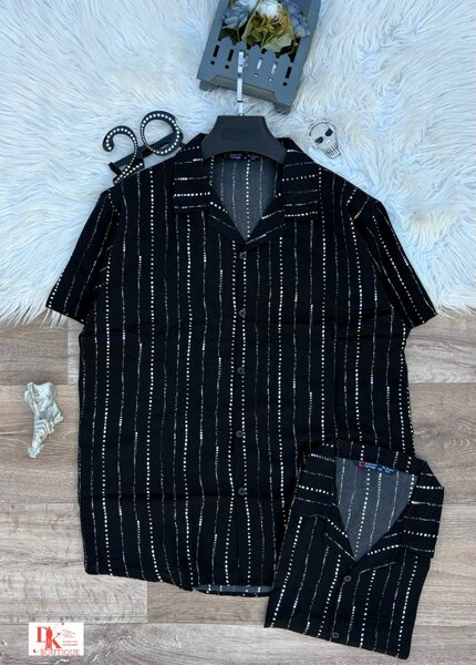 Chemisette imprimée pour homme