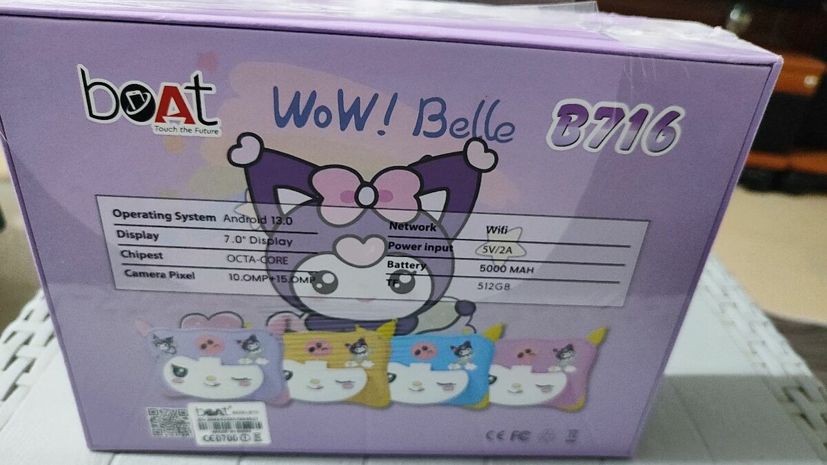 Tablette Enfant Kuromi 7''