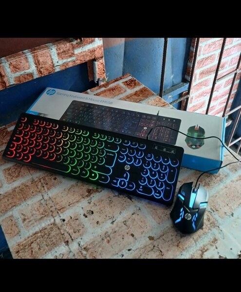 Clavier et souris gamer HP RGB