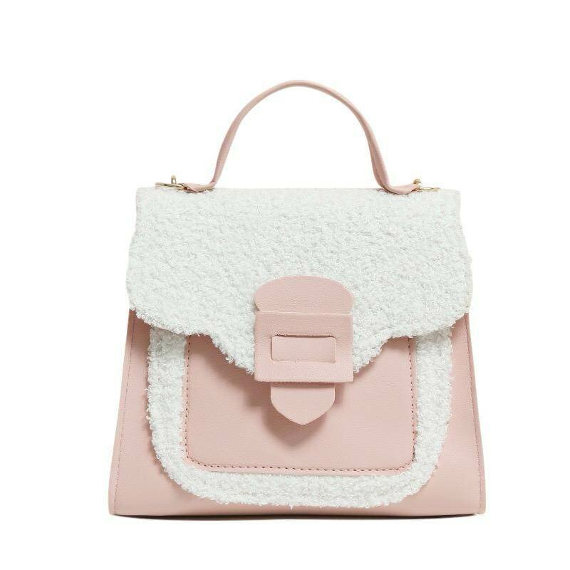 Sac bandoulière en daim doux