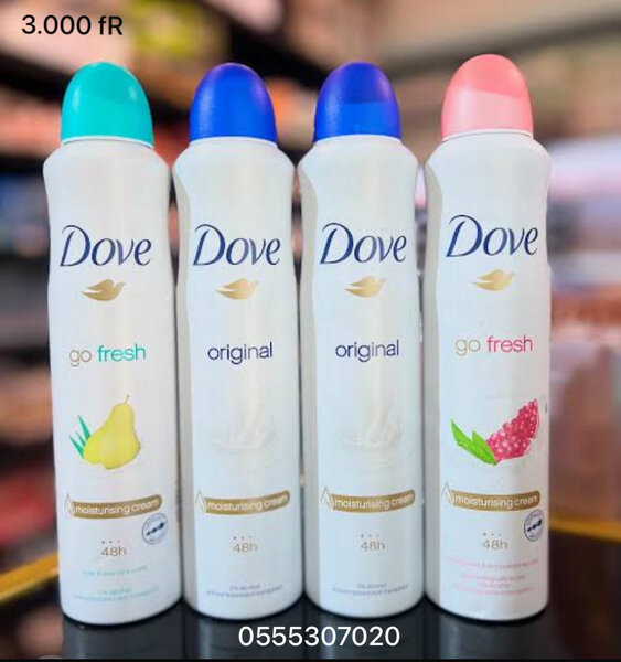 Dove Déodorant pour femmes et hommes