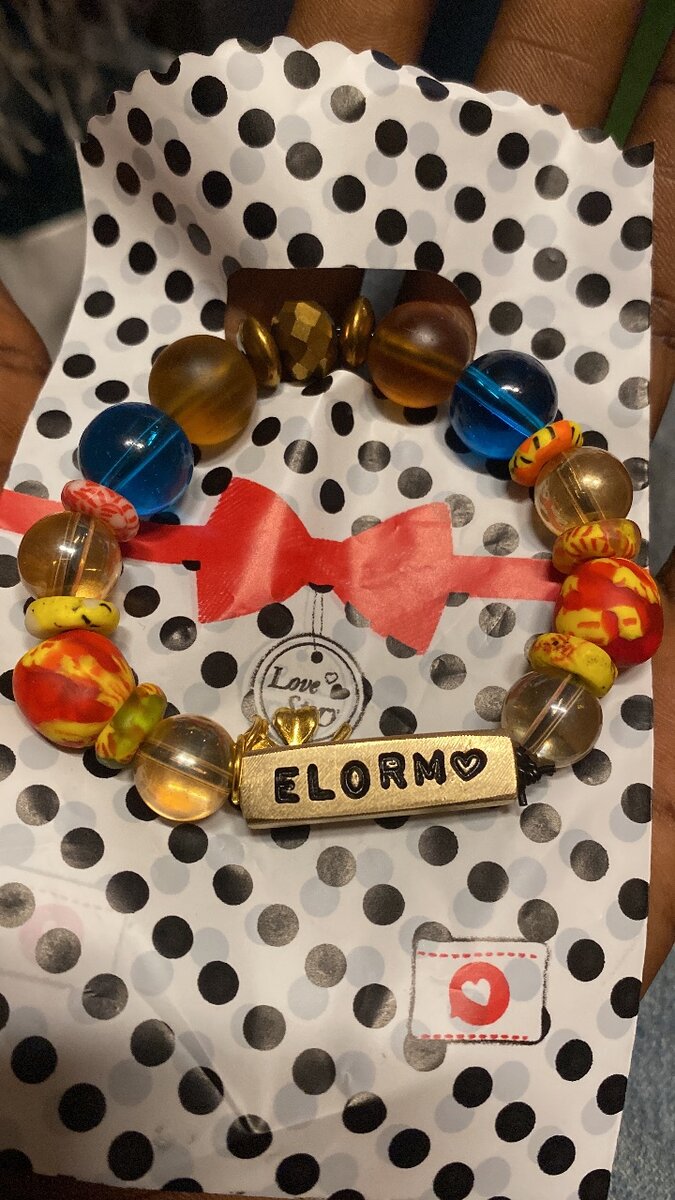 Beaded name bracelets