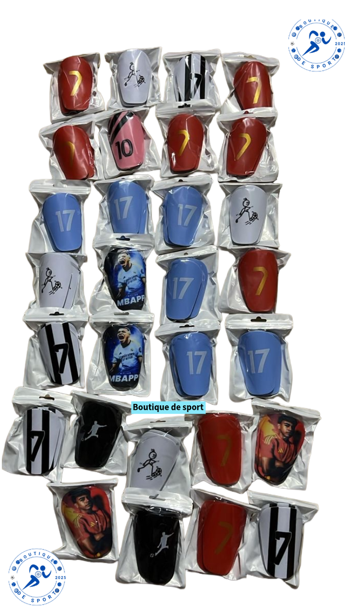 Protège-tibias personnalisés sport