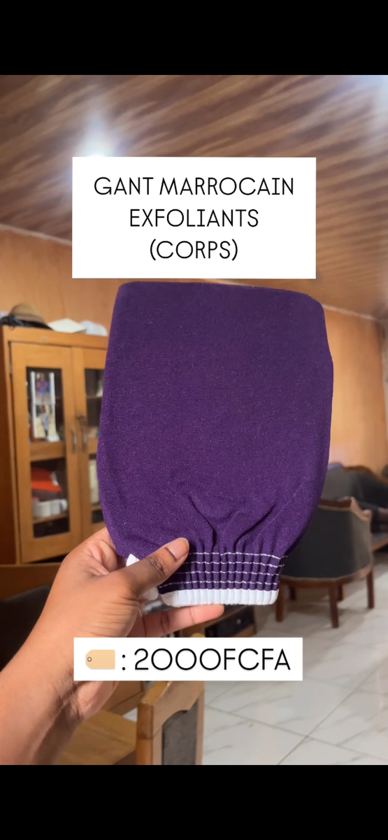 GANT EXFOLIANT MAROCAIN