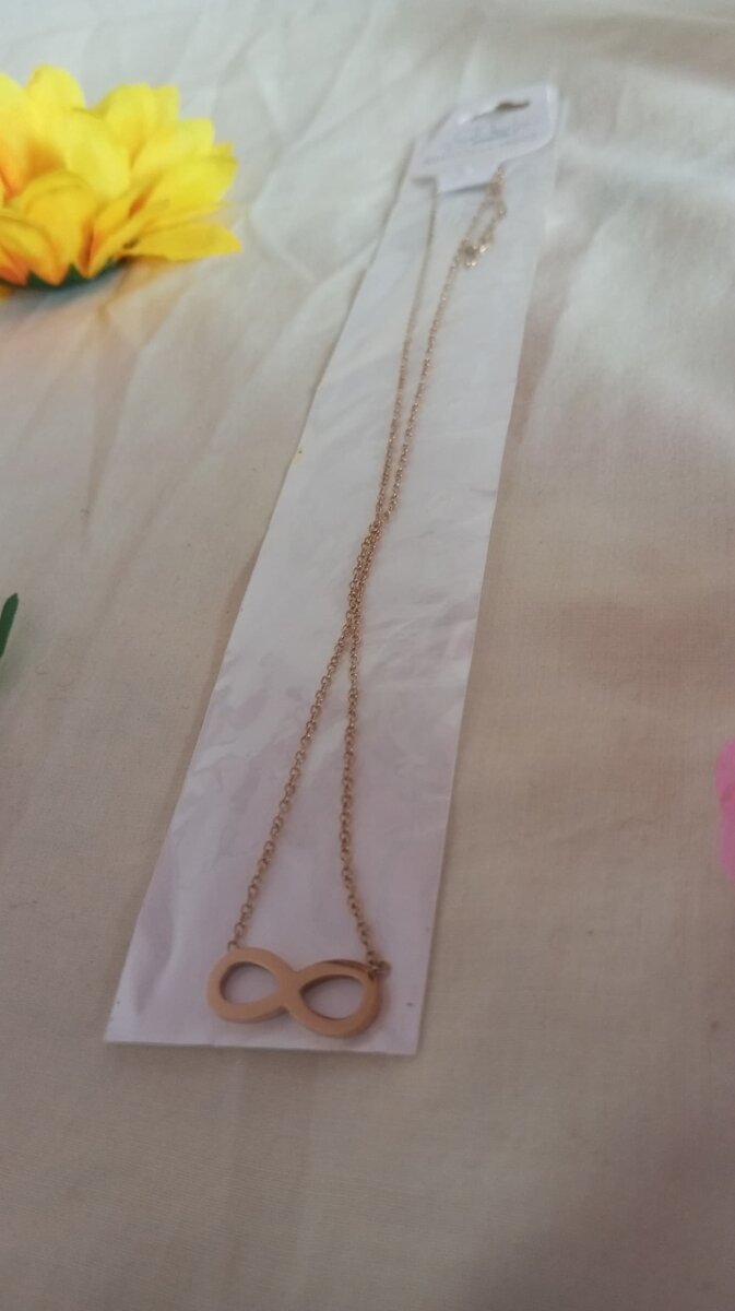 Collier Infini Élégant Or