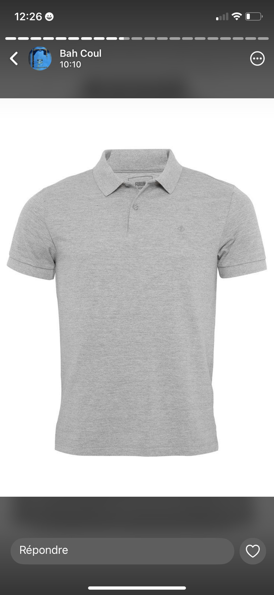 Polo classique en coton pour homme