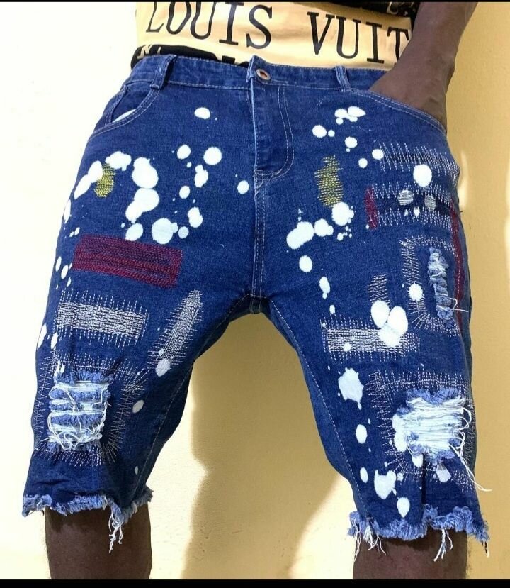 Shorts en jean décontractés