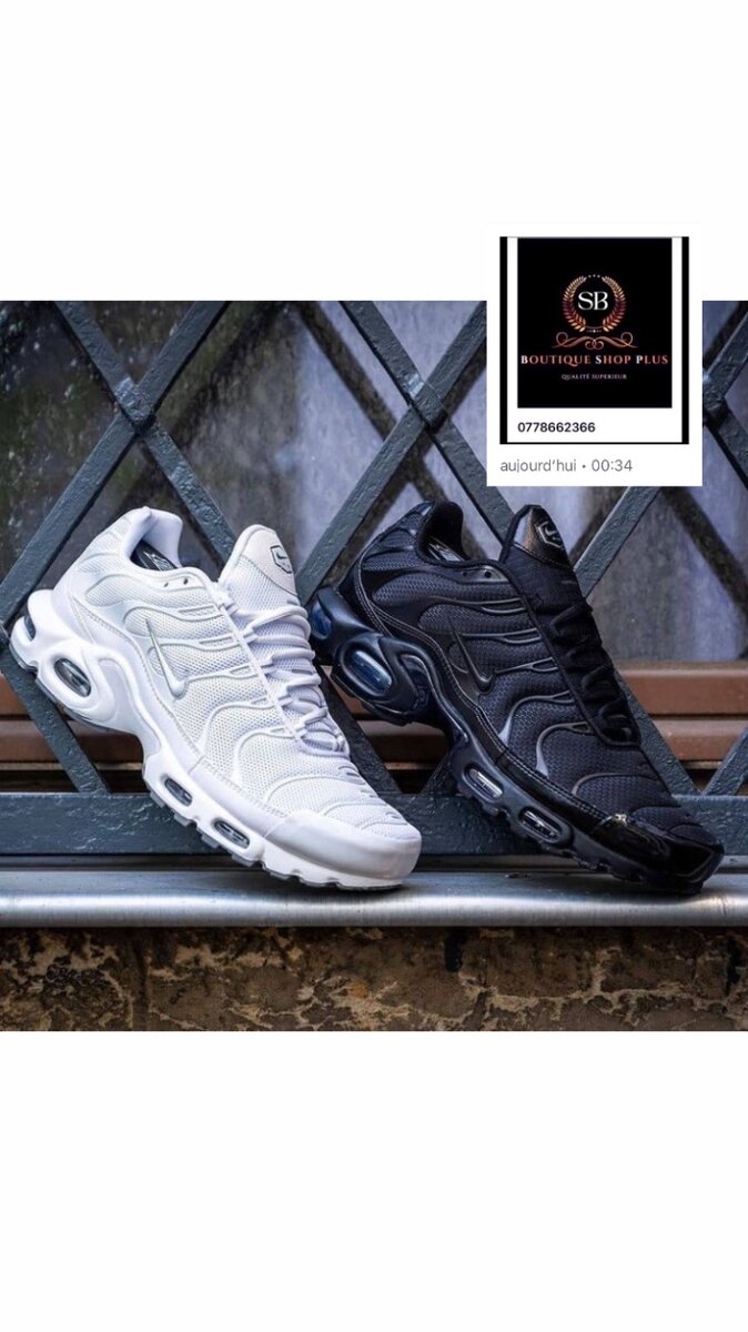 Basket NIKE TN AUTHENTIQUE avec sa boîte