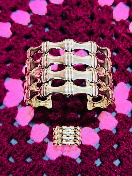 Bracelet élégant et bague