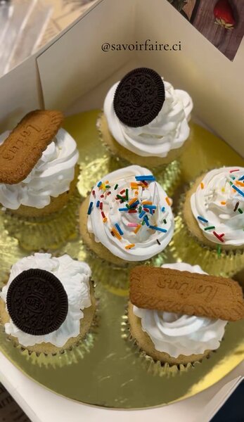 Cupcakes gourmands assortis